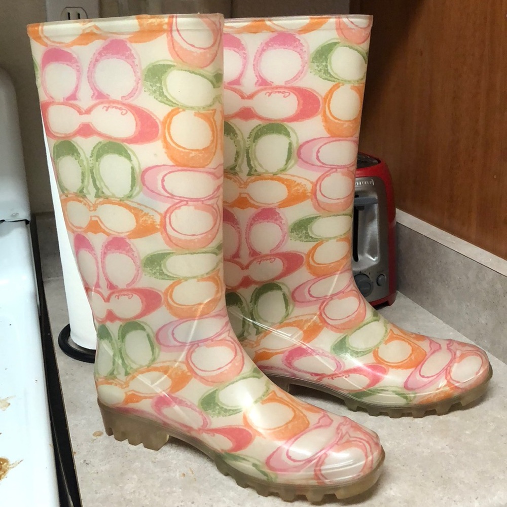 COACH Rainboots